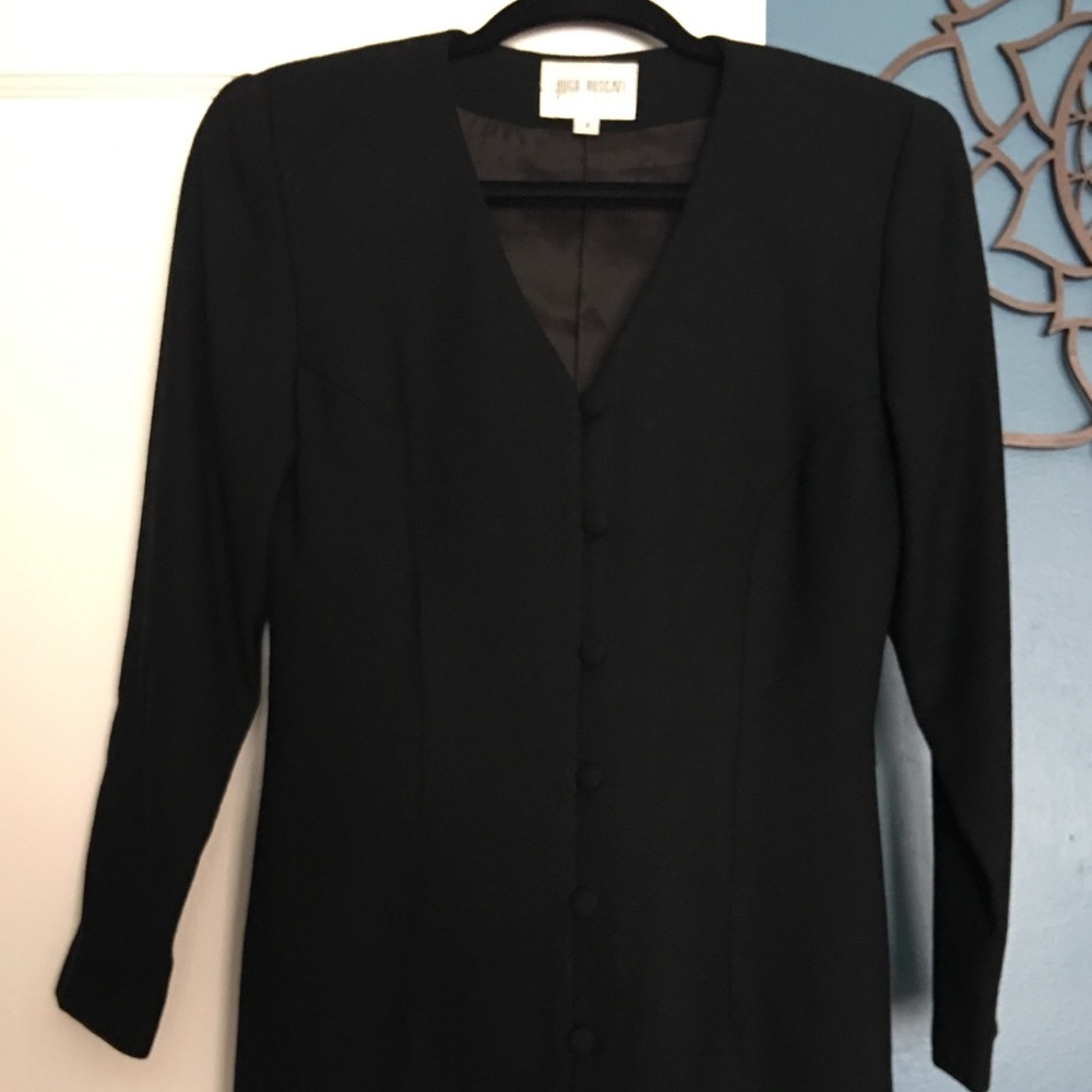 Vintage 100% Wool Coat Dress